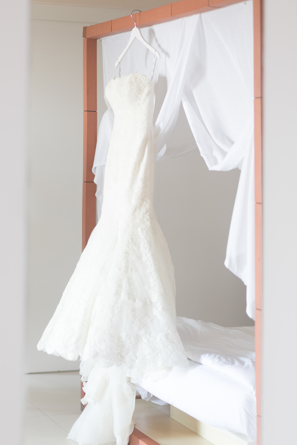 Abito da Sposa in Val D'Orcia